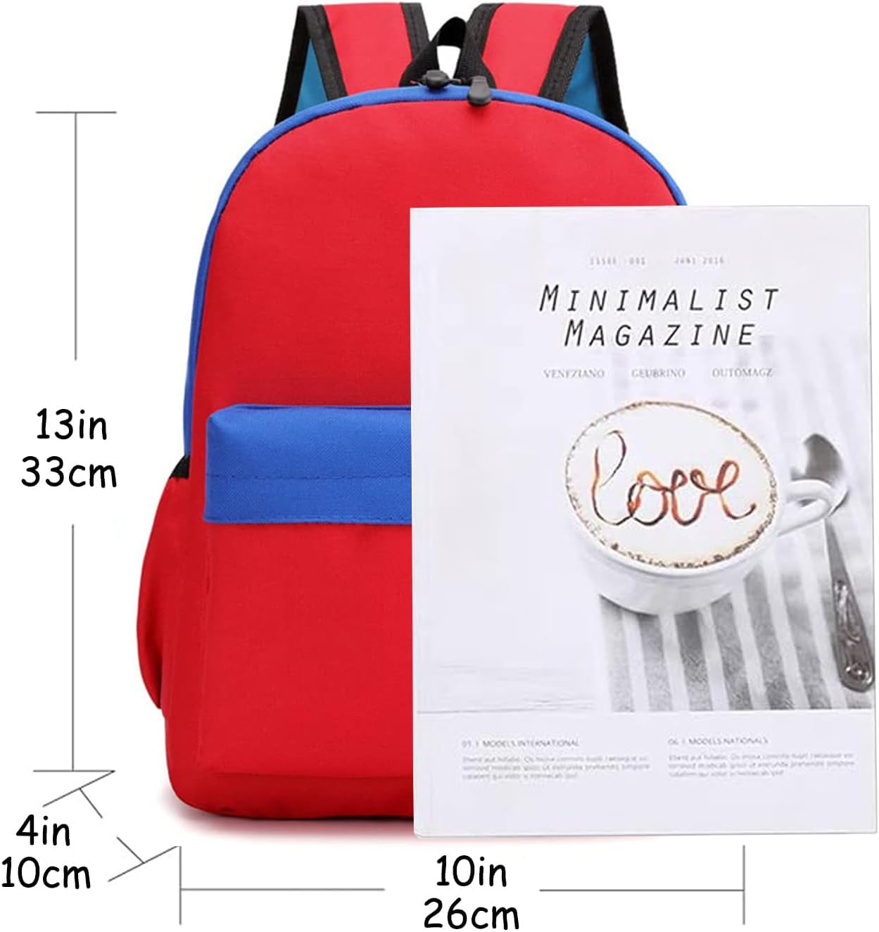 13 inch Kids Preschool Toddler Backpack Cute Cool Lightweight Daypack For Boys and Girls - Image 3