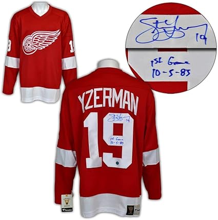yzerman jersey