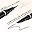 Eyebrow Pencil Makeup Kit, with Waterproof 2-IN-1 Microblading Eyebrow Pen, Eyebrow Pomade, Eyeliner and Dual-ended Eyebrow Brush, Brow Pencil Kit for Natural Eyebrows - Dark Coffee