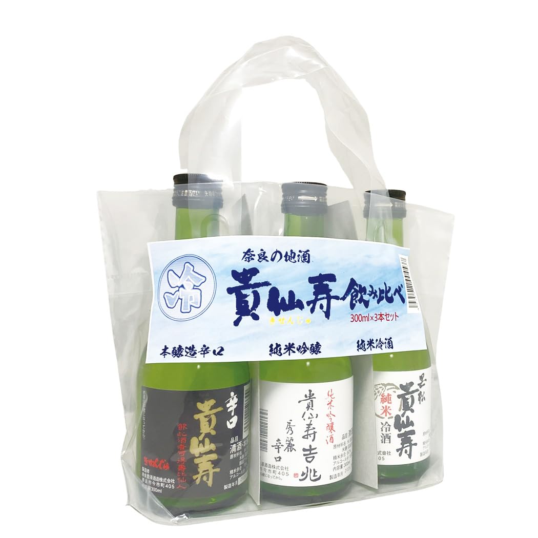 Amazon.co.jp: 日本酒 夏酒 貴仙寿 飲み比べセット 300ml×3本 : 食品
