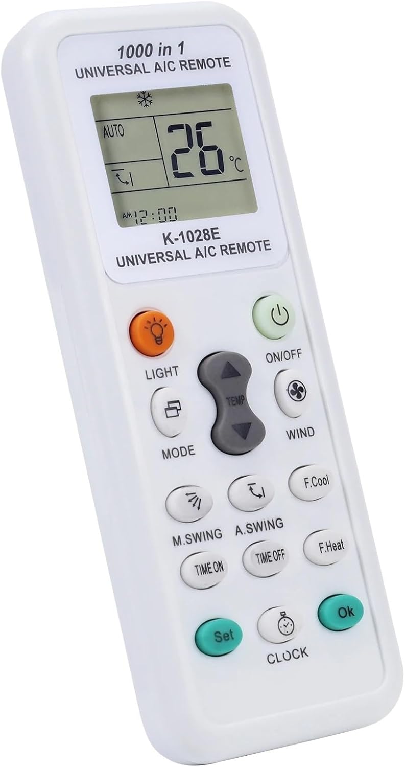 1Pcs Universal K-1028E Universal Air Conditioner A/C Remote Control