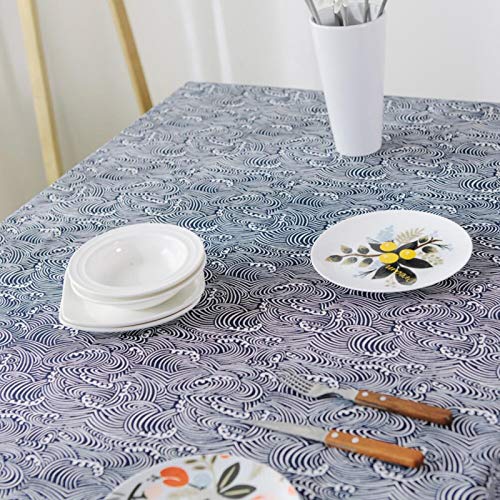 Nappe de table moderne motif vagues ethnique pour protéger avec style - 5