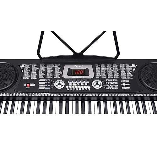 JUAREZ Octavé JRK661 61-Key Electronic Keyboard Piano with LED