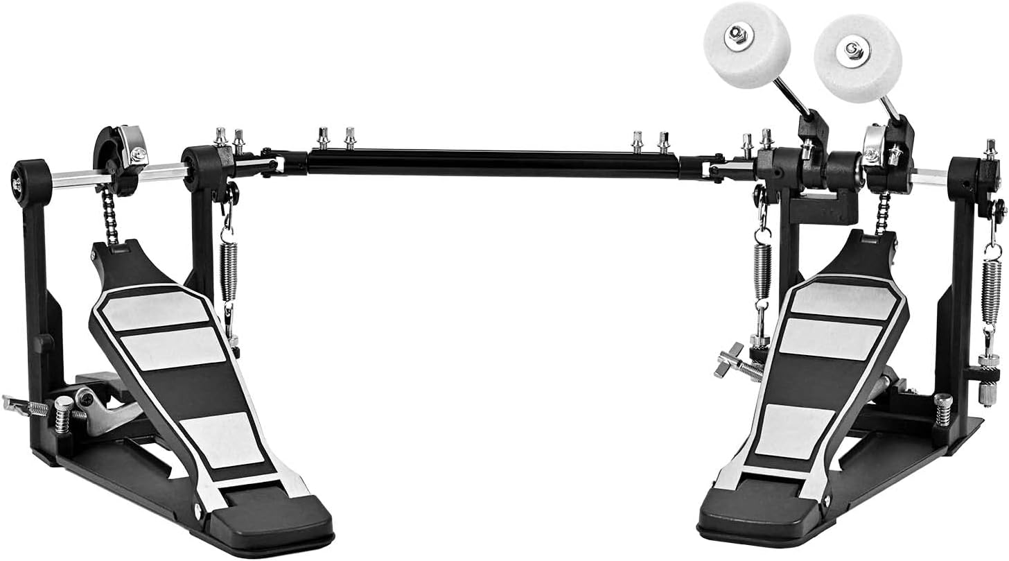 Tipatyard Double Bass Drum Pedals Double Drum Pedal for Drum Set Kit
