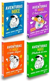 Livro As Aventuras de Mike - Coleção Completa com 4 Livros