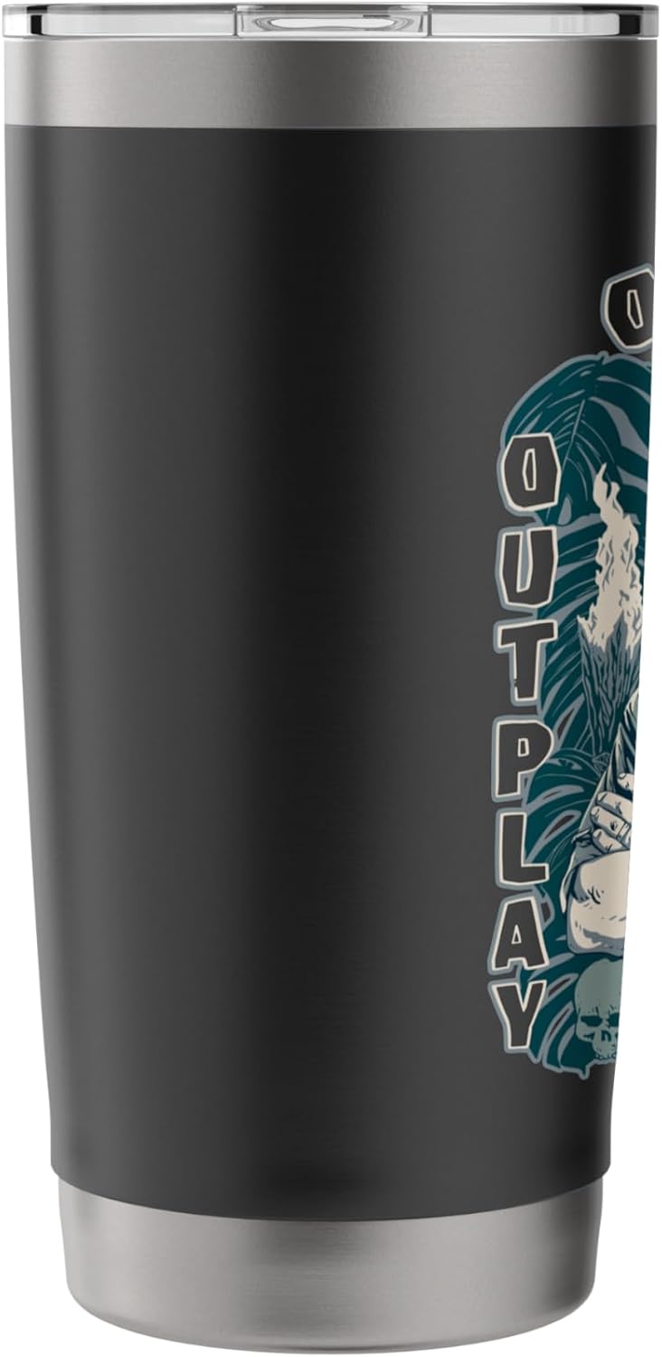 Official Survivor Show: Outwit. Outplay. Outlast Stainless Steel Insulated Tumbler - Image 4