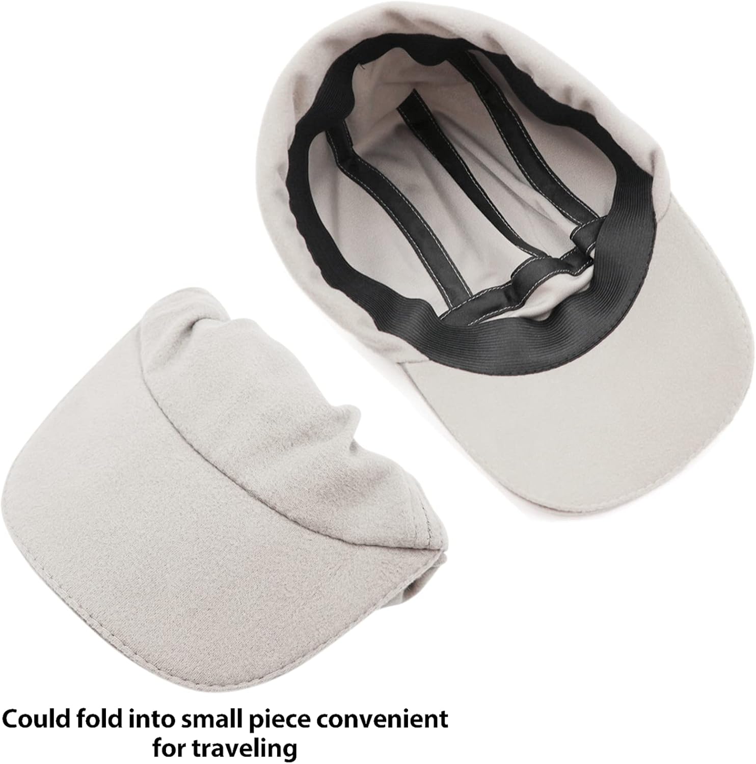 Women Winter Fleece Baseball Caps with Drop Down Ear Warmer Girl Ponytail Hats Camp Ski Running Cap Men Cold Weather Visor