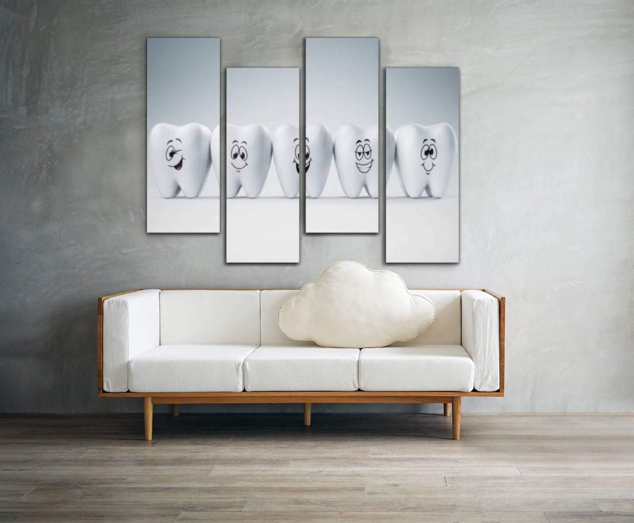 Black Friday - 70% OFF Wocatton Teeth Smile and Happy Emotion, Concept Dental Care Cleaning Bacterial Wall Art Background Decor Pictures Print On Canvas Art Stretched and Framed Perfect Home Decoration Flash Deals - 80% OFF Wocatton Teeth Smile and Happy Emotion, Concept Dental Care Cleaning Bacterial Wall Art Background Decor Pictures Print On Canvas Art Stretched and Framed Perfect Home Decoration