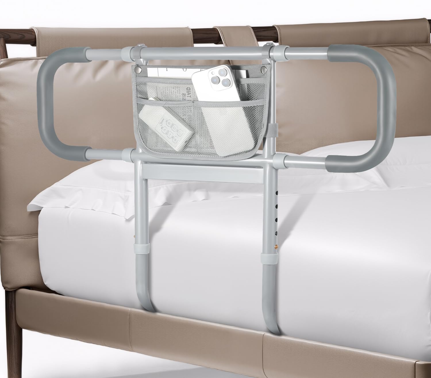 Siebenschl fer Bed Rails for Elderly Adults Safety Extended Bed Assist Rail for Seniors - Adjustable Side Bed