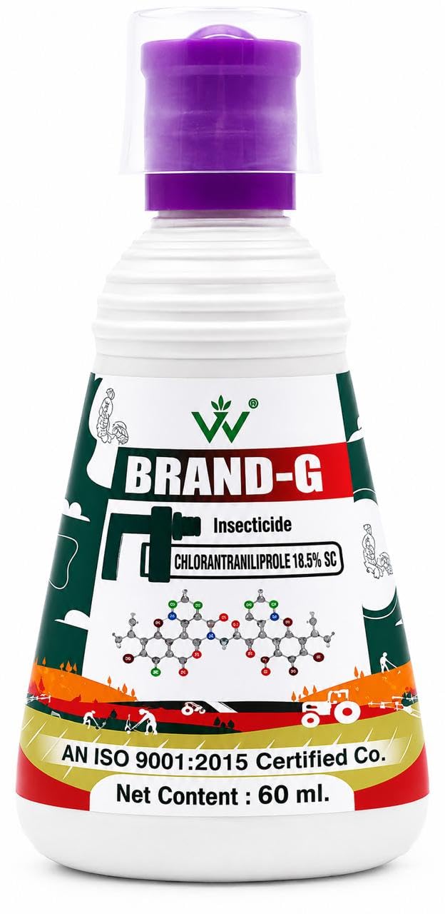 Brand-G Crop Care Solution for Farm & Garden Plants | Helps Protect Crops from Leaf Eating Pests | Long Lasting Plant Protection | Easy to Use (60 ML)-image-5