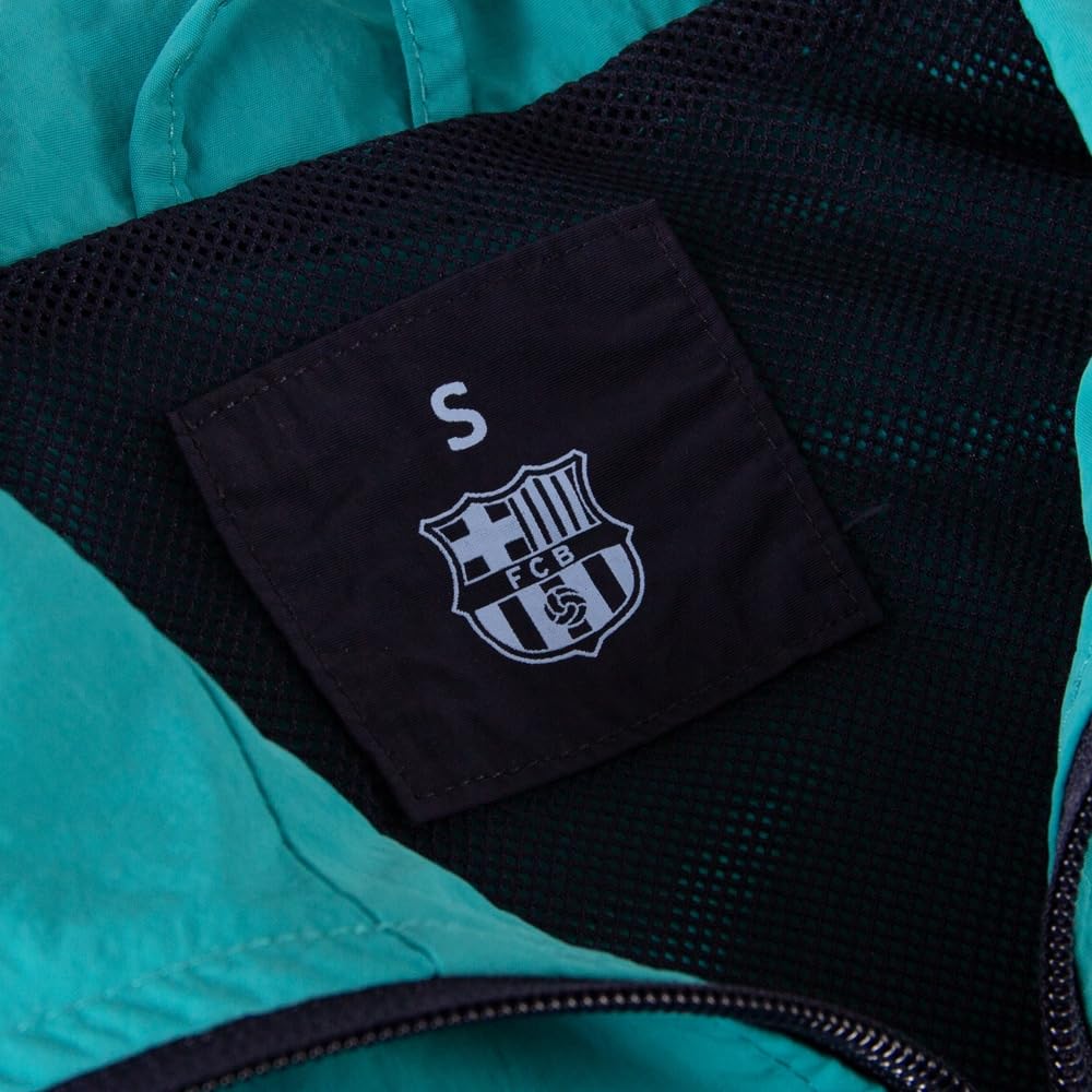 Copa - Chaqueta de entrenamiento - Fútbol - Hombre - Barcelona - Retro - Verde - 100% nailon