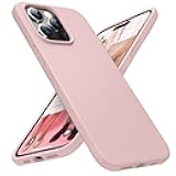 for iPhone 14 Pro Case, Slim Liquid Silicone Shockproof Protective Phone Cover [Enhanced Camera and Screen Protection] with Honeycomb Grid Cushion for iPhone 14 Pro 6.1 inch 2022, Pink Sand