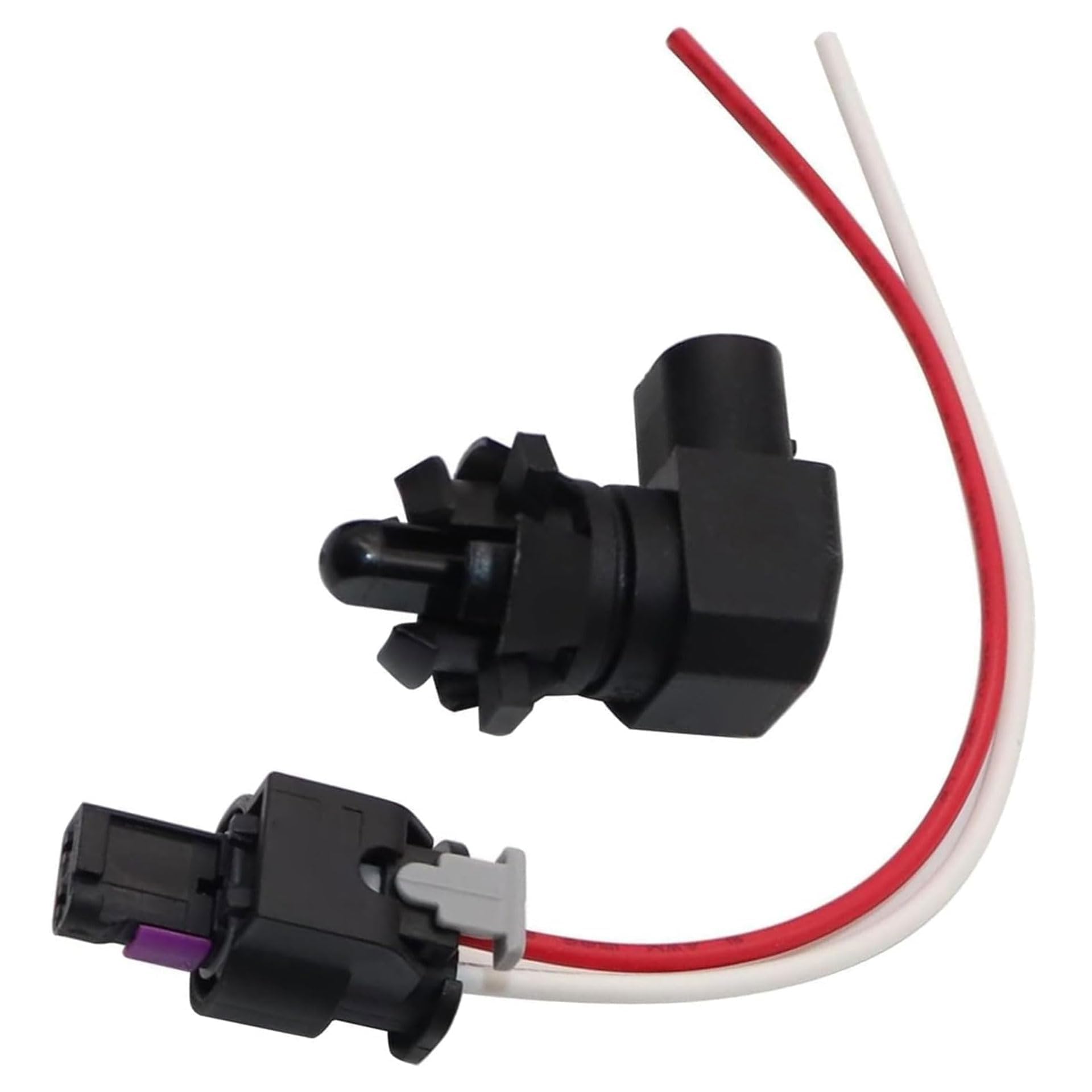 GXARTS 13583411 Car Outside Ambient Air Temperature Sensor with Connector Pigtail Harness Fit for Buick Envision Fit for Cadillac Fit for Chevrolet Fit for GMC 2014 2015 2016 2017 2018 2019 2020 2021