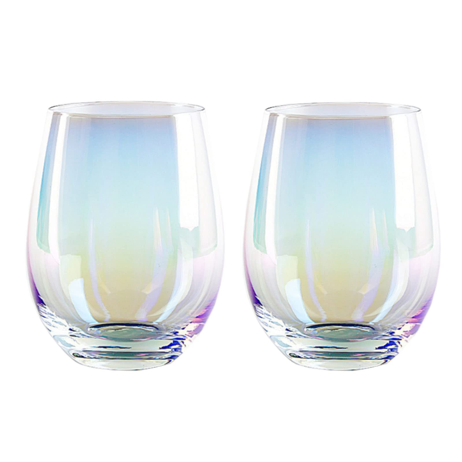 Verres à vin colorés sans pied anti-casse grand volume pour en finir avec les verres brisés