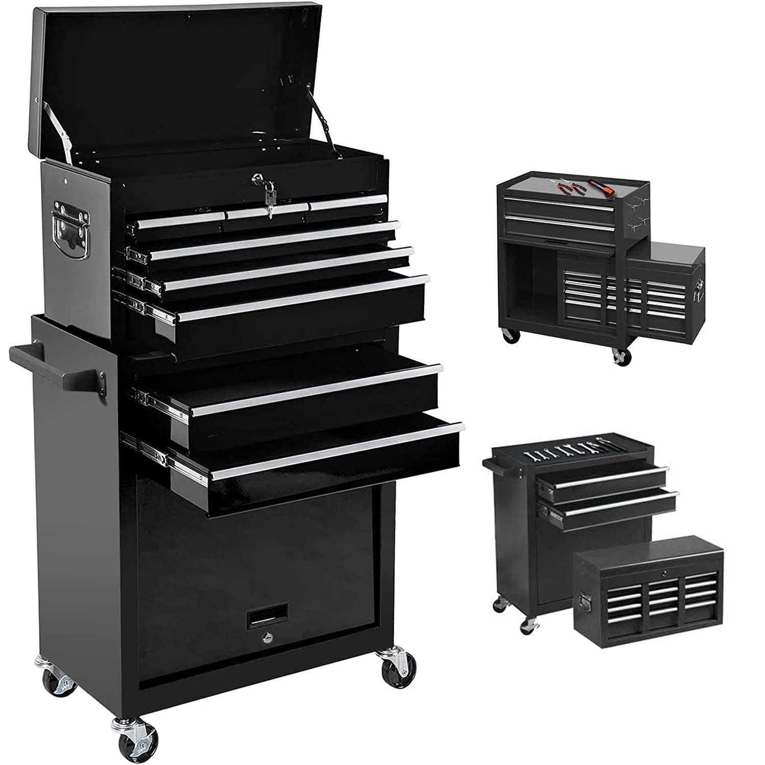 Buy Rolling Tool 8 Drawers High Capacity Tool Chest with