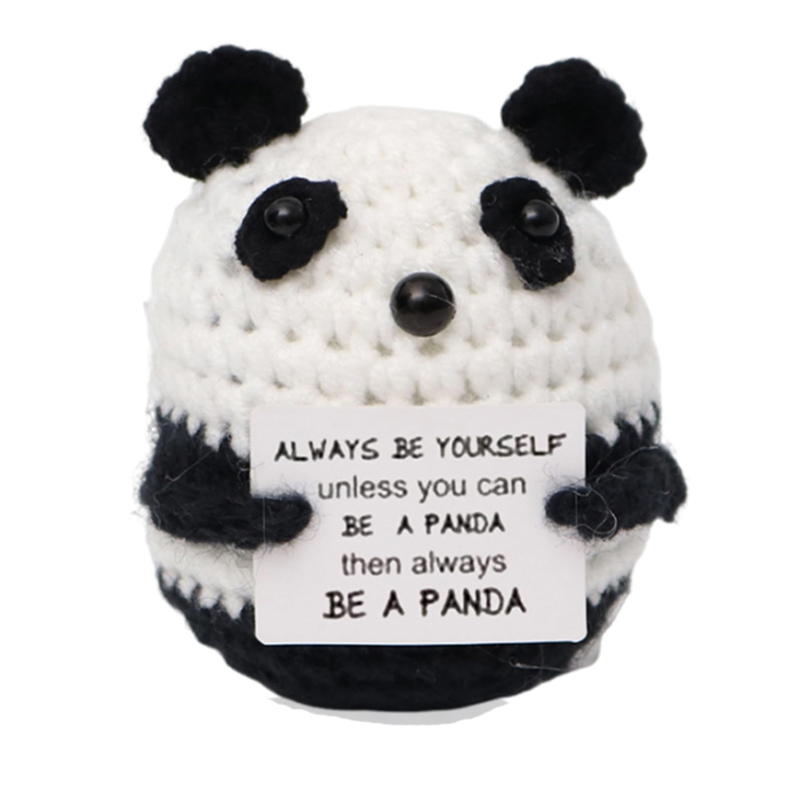 JBL JDWD 2 Pcs Positive Affirmation Gifts, Easy to Carry, Suitable for Encouragement Gifts to Friends and Relatives (1 Panda)