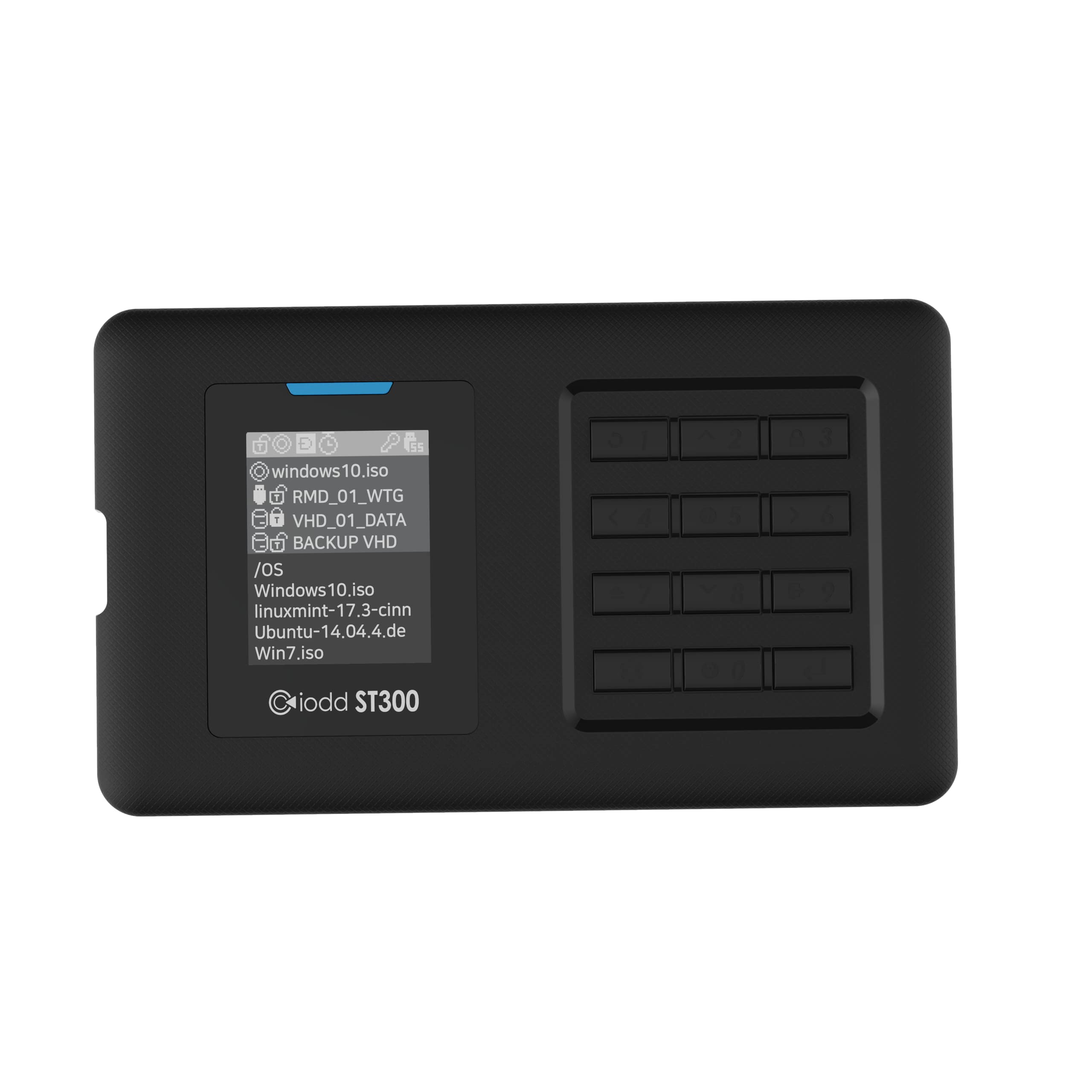 ST300 Boîtier de 7 mm / USB-C/Bootable Virtual Odd&HDD/Protection en écriture / 2531