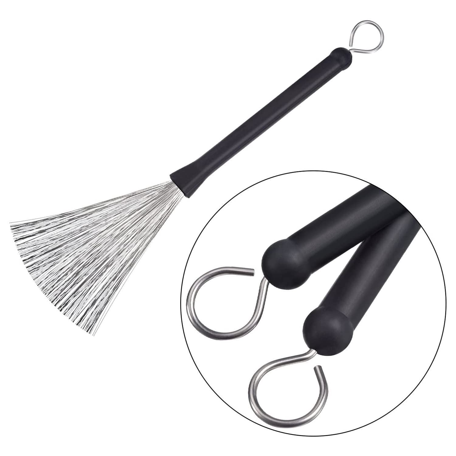 Spazzole Per Batteria Retrattili Voarge - 1 Paio Con Setole Filo E Borsa - Foto 3