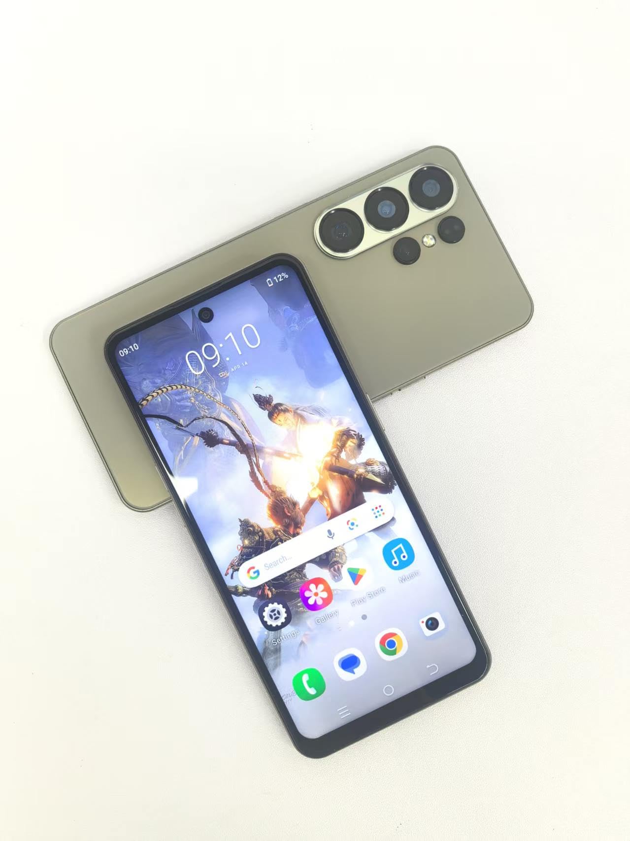Handy ohne Vertrag, Unterstützung für 4G Network, 3GB RAM + 16GB ROM, TF-Karte erweiterter Speicher 256GB, Dual-Kamera, Dual-SIM, 4-Kern-Chip, 6,6-Zoll-Bildschirm, (grey131)
