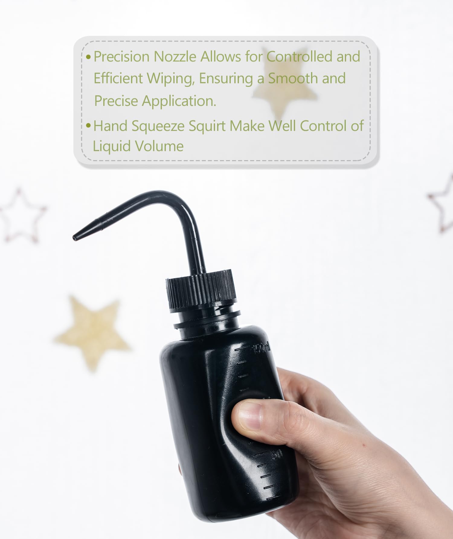 Melphoe Tattoo Wash Bottle Squeeze, 2Pcs 500ml Water Squirt Bottle Succulent Watering, Safety Rinse Watering Tools, Tattoo Supplies, Irrigation Sprinkling Can Wash Plant (Pink)