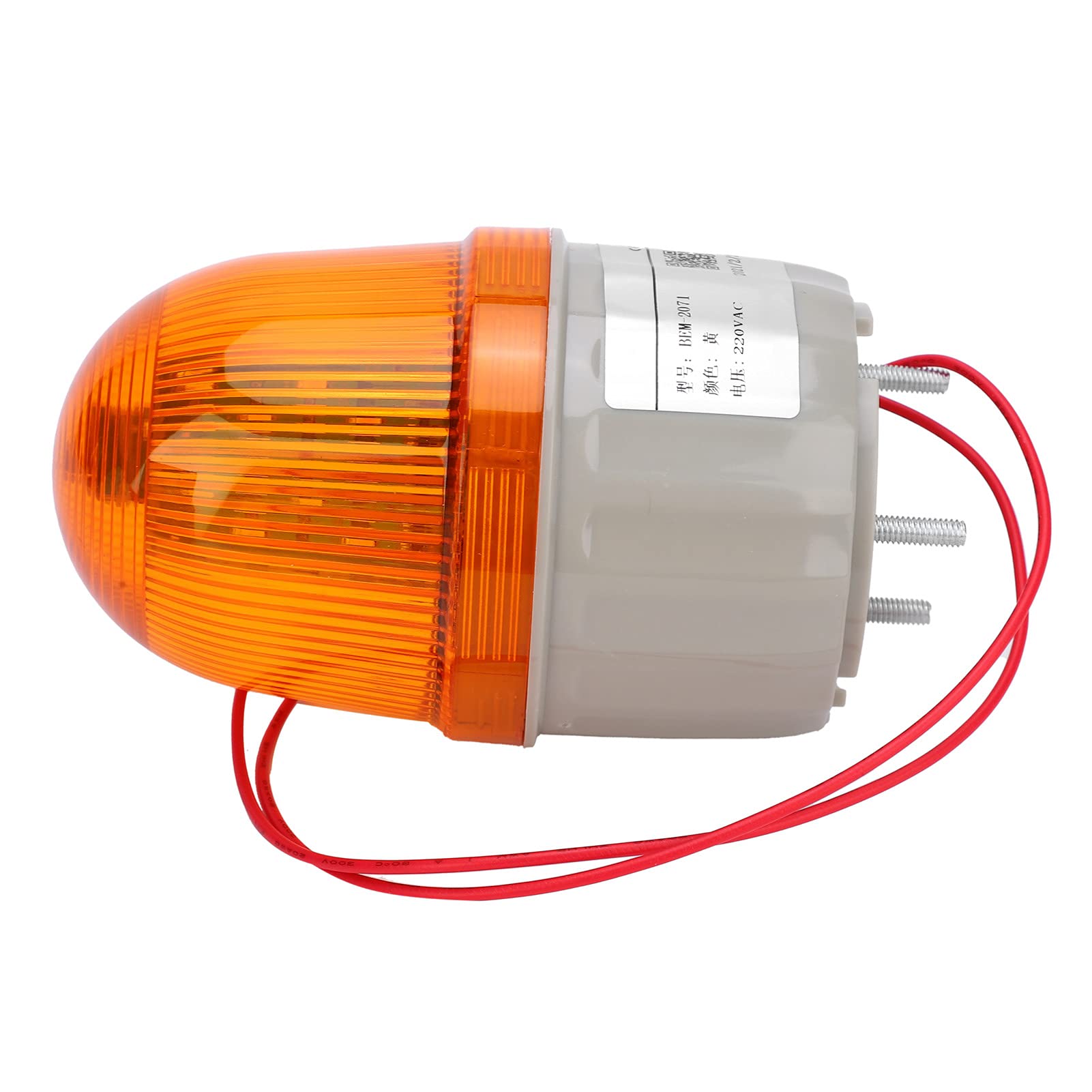 Ostrzegawcza LED, Pełne Pokrycie 360°, Wodoodporna, 5 W dla Fabryk, Biur, szkół, Agencji Rządowych, Stacji (YELLOW)
