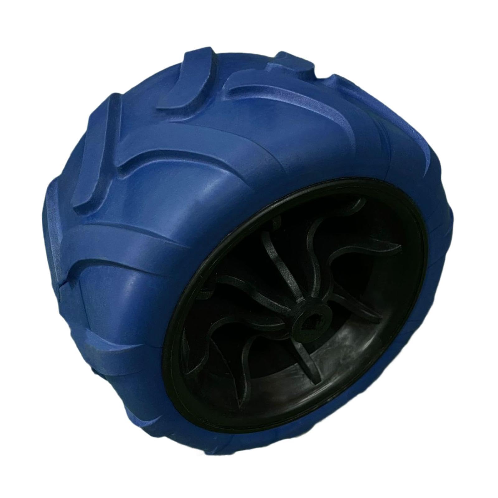 Trolley PU Wheel Replacement Wheel for Camping Outdoor Camping Folding Wagon Blue-image-45