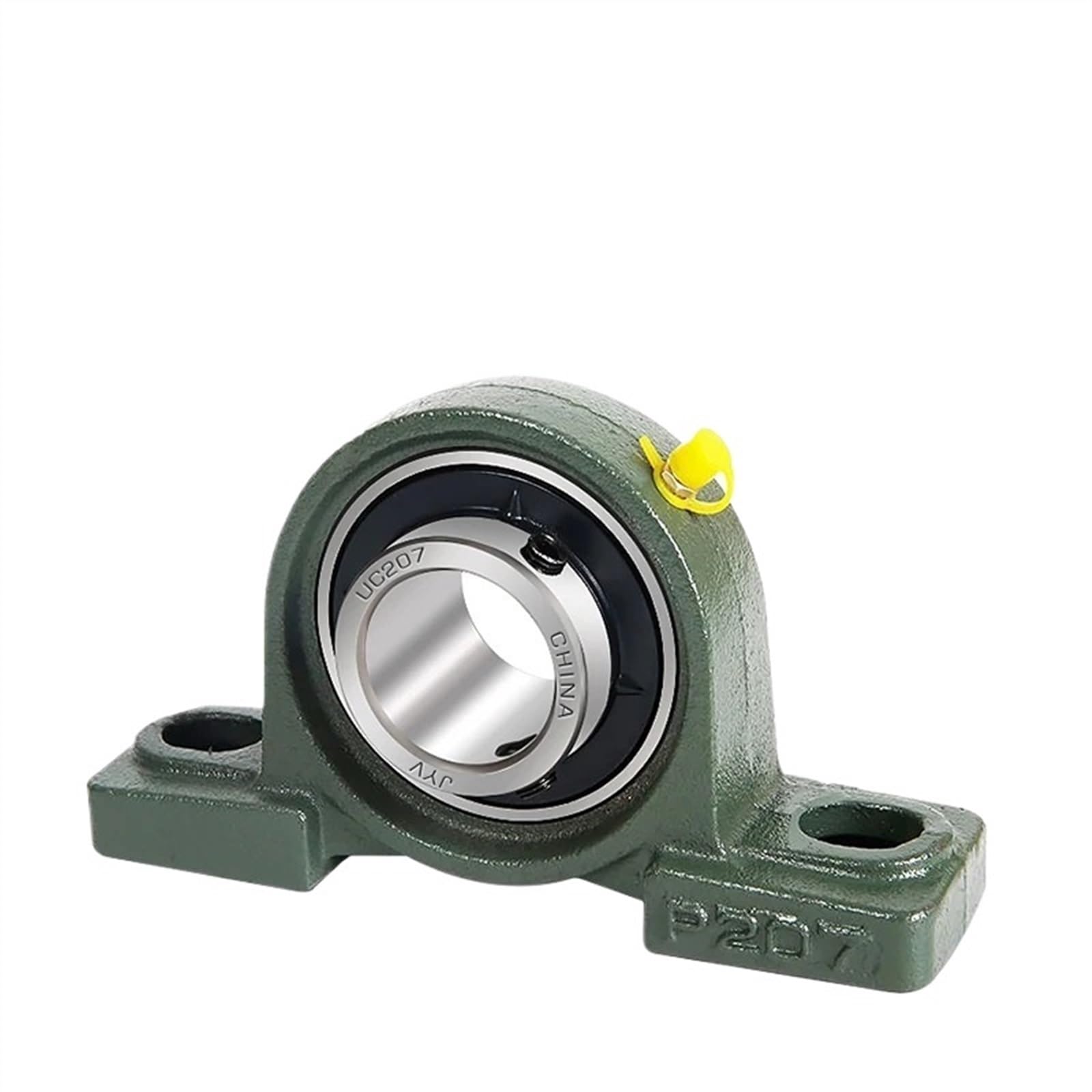 Cuscinetto Verticale Cinghia sferica Esterna 2PC UCP204 P205 P206 P207 P208 P209 Diametro Interno 12/15/17-90mm(UCP204 20mm)