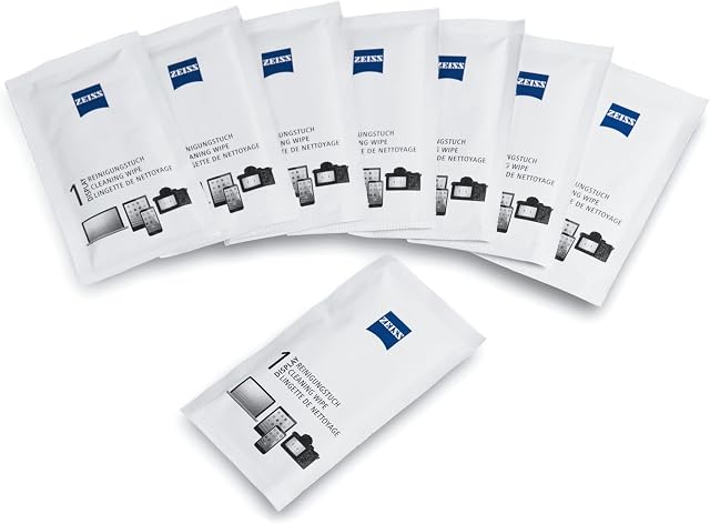 Zeiss Pre-Moistened Cleaning Cloth for Camera Lenses, Binoculars and Scopes