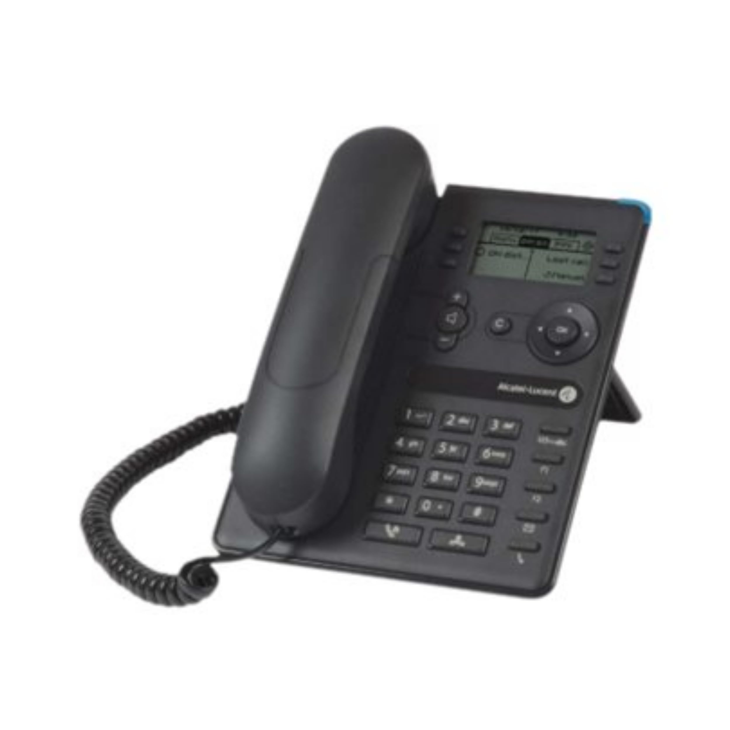 Alcatel-Lucent Enterprise 8008 Telefono a filo VoIP Display in bianco e nero Grigio