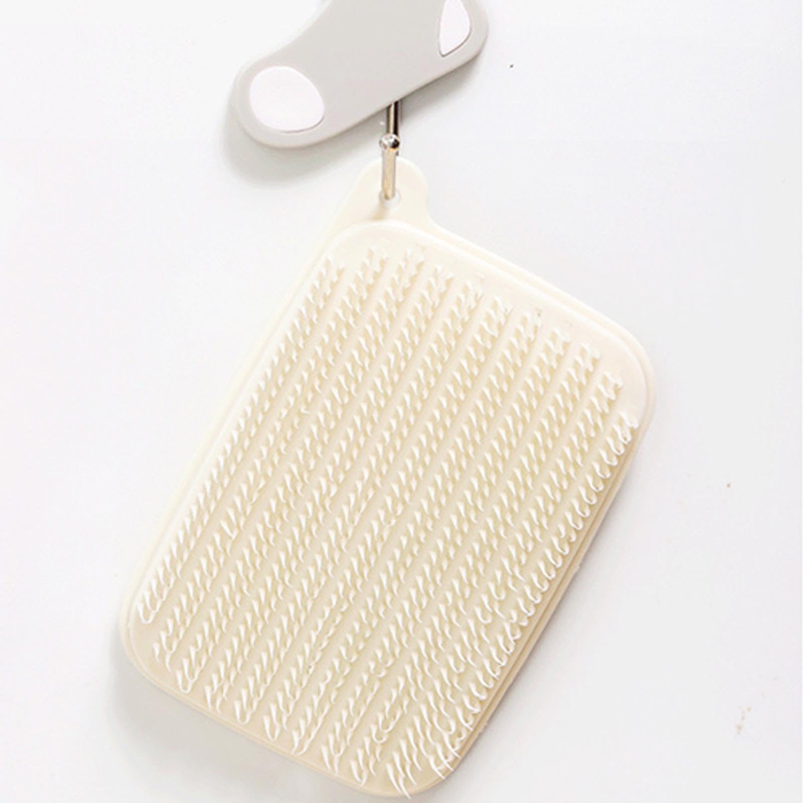 Brosse à récurer pour pommes de terre, fruits, légumes, poils élastiques, réutilisables, outils de nettoyage multifonctionnels pour maïs, fruits, carottes, aliments de cuisine