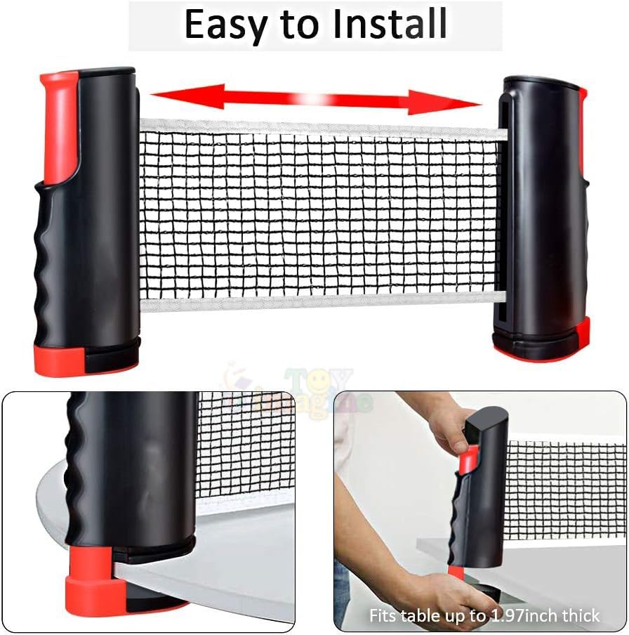 Table Tennis Set - Play Anywhere! -3 Table Tennis Set - Play Anywhere! -3