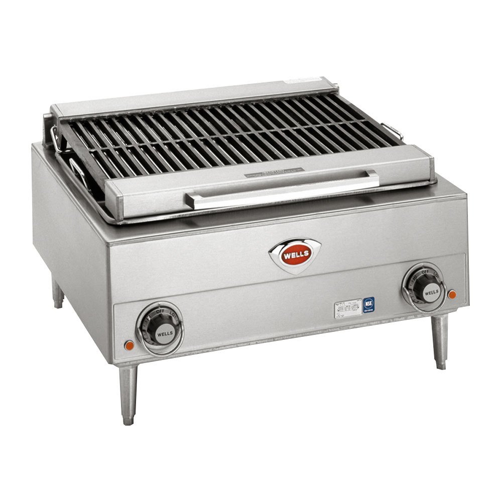 Wells Charbroiler 24" wide by WELLS VEHICLE ELECTRONICS – Model B-40