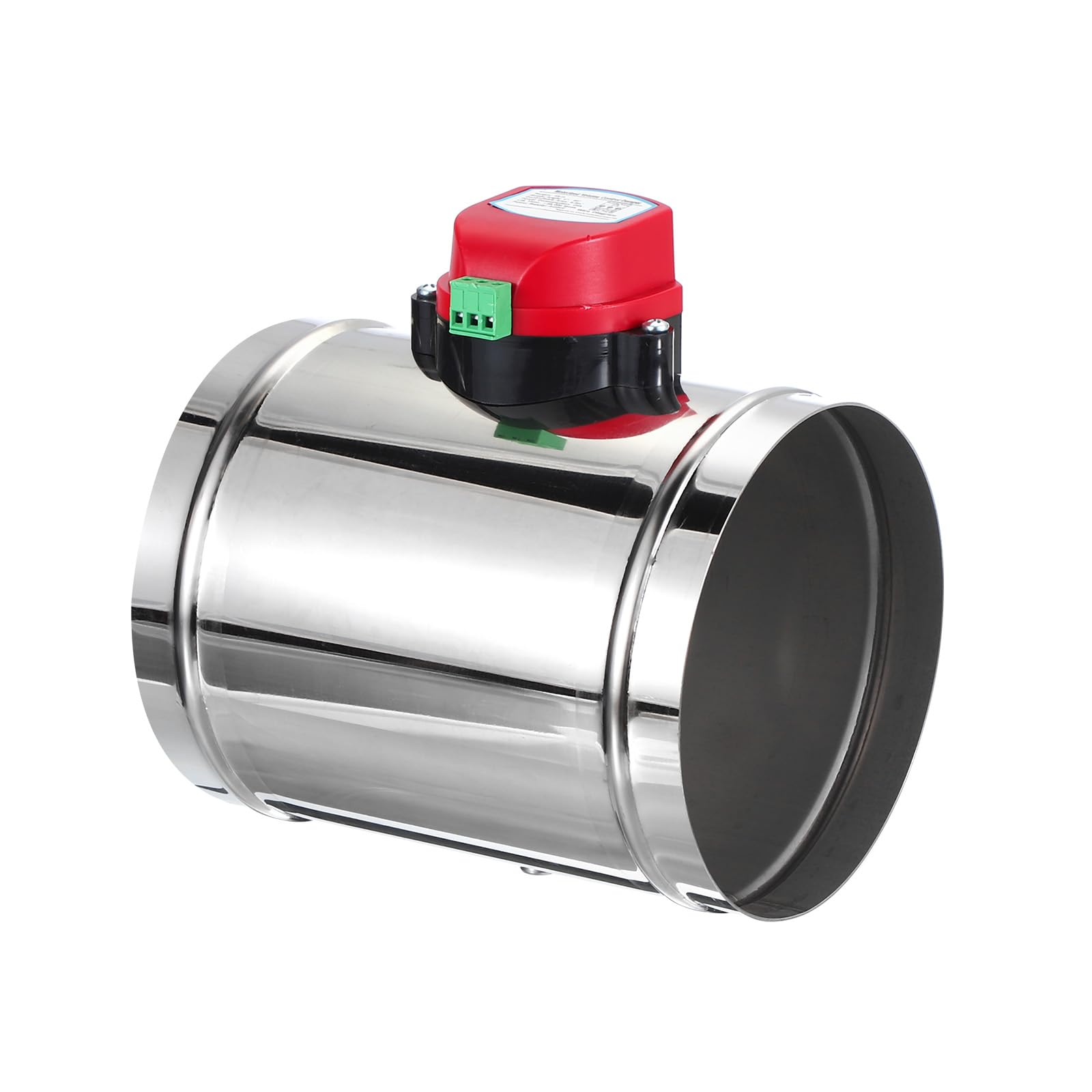 Registre À Volet Motorisé Thermostat De Régulation Verso 200 Atlantic Clim & Ventil - Gainable