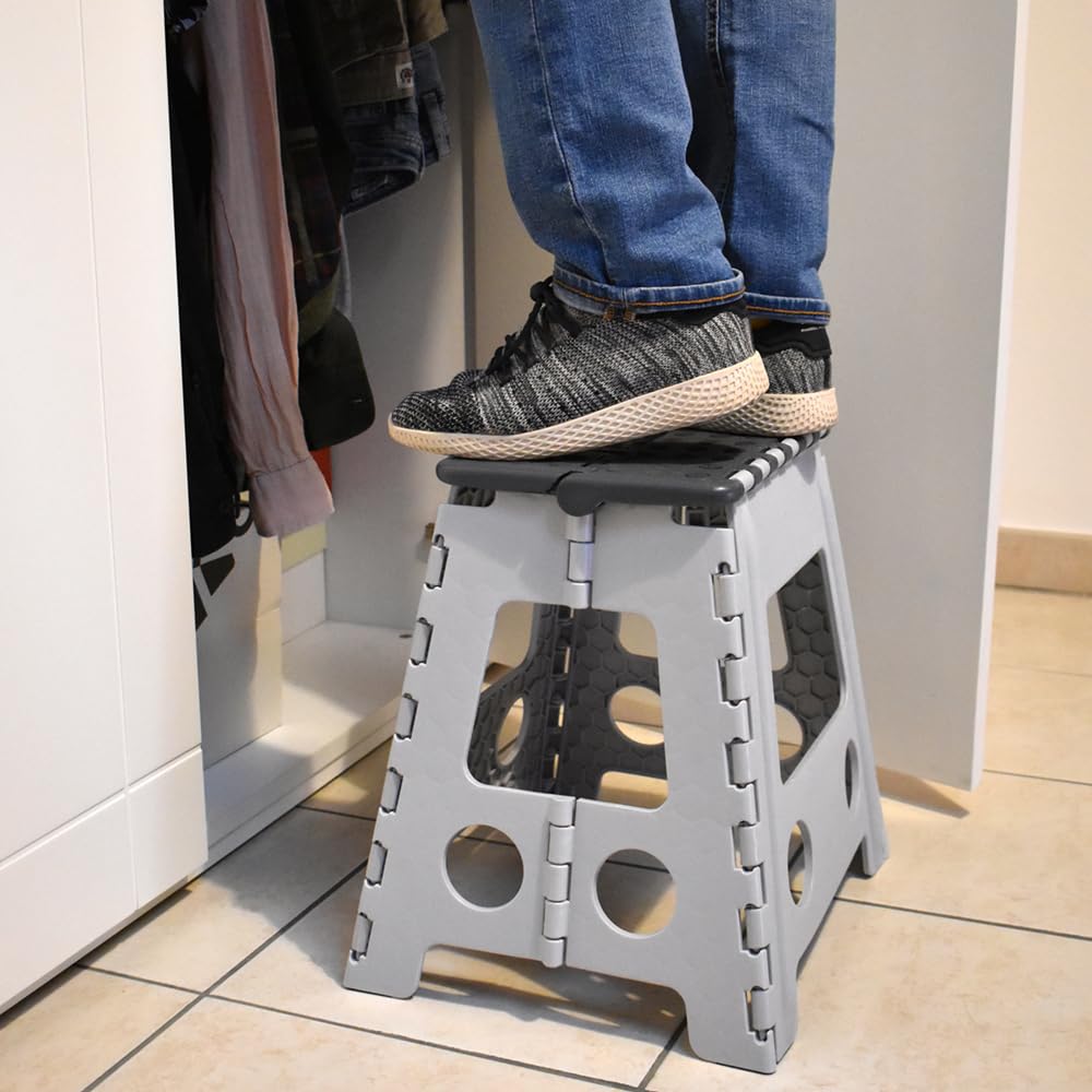 EURO MARKETING MANUFACTURING - ROBUSNELLO 39 Sgabello Richiudibile ALTEZZA 39 Cm - Foto 6