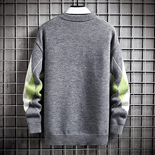 camisolas de pulôver masculinas Inverno Nova Moda Camisola Homens Knitwear Quente Quente Malha Pullo