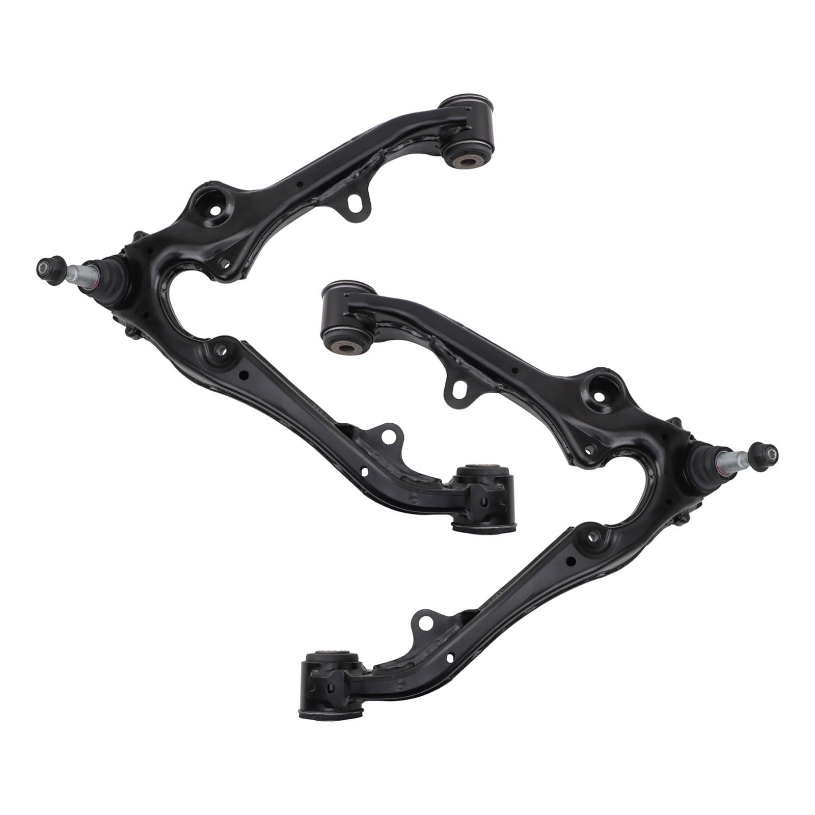 TRQ Front Lower Left and Right Control Arm and Ball Joint Set 2 Piece Compatible with 21-23 Cadillac Escalade 21-23 Escalade ESV 21-23 Chevrolet