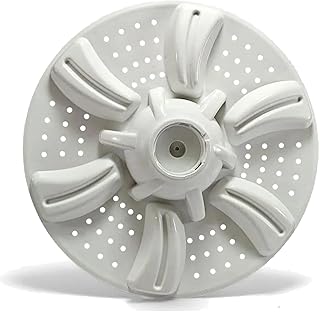 Pulsator Suitable for Weston Semi Automatic Washing Machine Replacement Parts Plastic White Square Shaft Match &amp; Buy Pulsa...