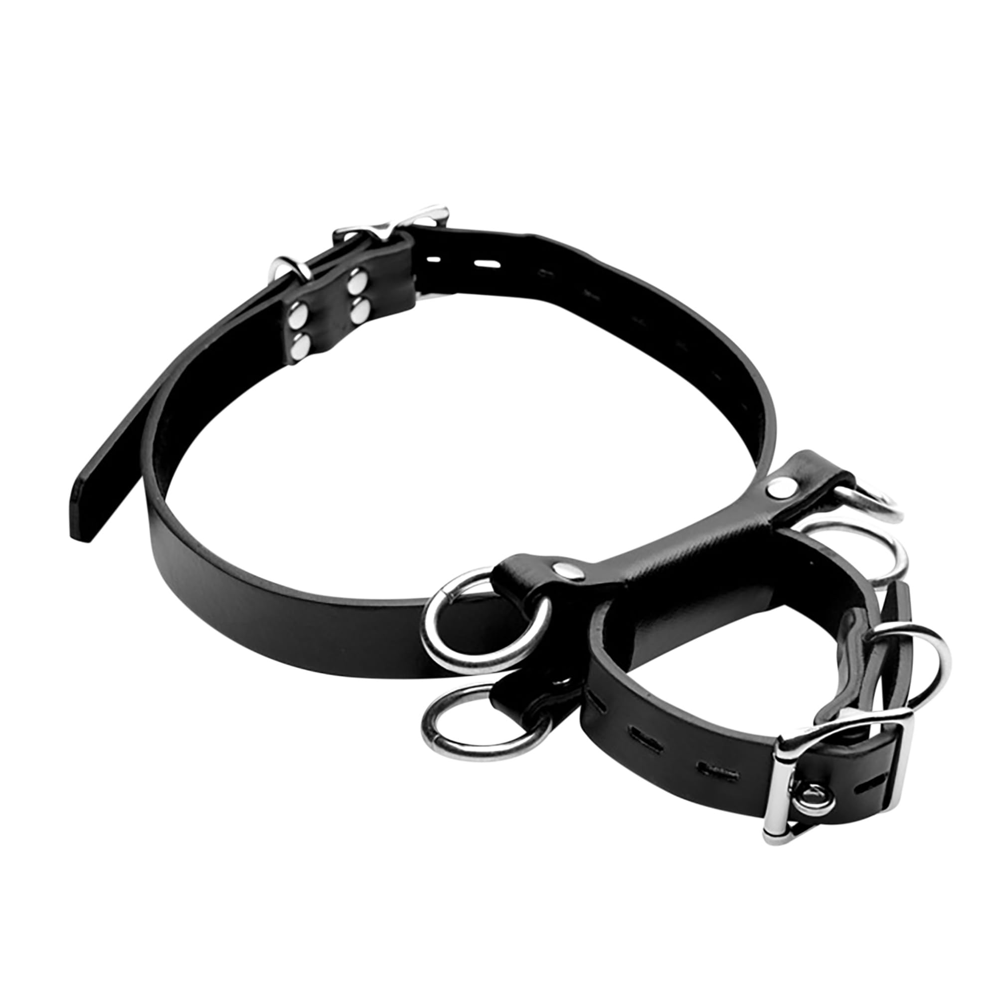 Frog Tie Kneeling Bondage Restraint - Kombinierte Fesselmanschetten für Oberschenkel und Fußgelenke