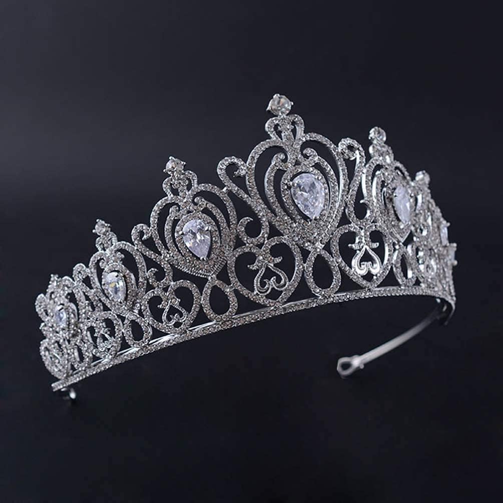 Crown - Tiaras and Crown for Women Girl - Princess Crown Accessories for Christmas/Wedding/Prom/Pageant/Costume Birthday Party/Photography