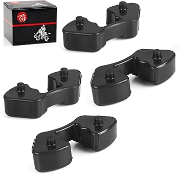 Amazon.com: 4Pcs Rear Wheel Rim Rubber Hub Shock Dampers Set for