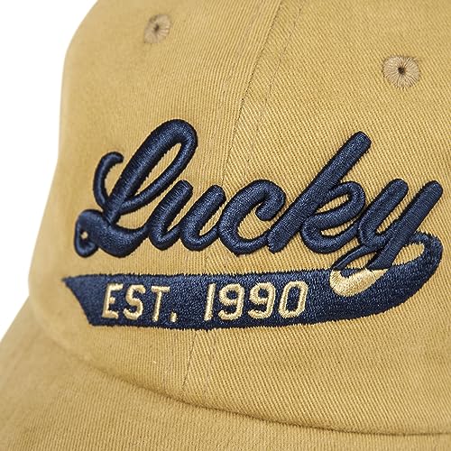 Image of Lucky Brand Classic Cotton Adjustable | Dad Hat | Baseball Cap | Golf | Fishing | Low Profile | 5 Panel Design