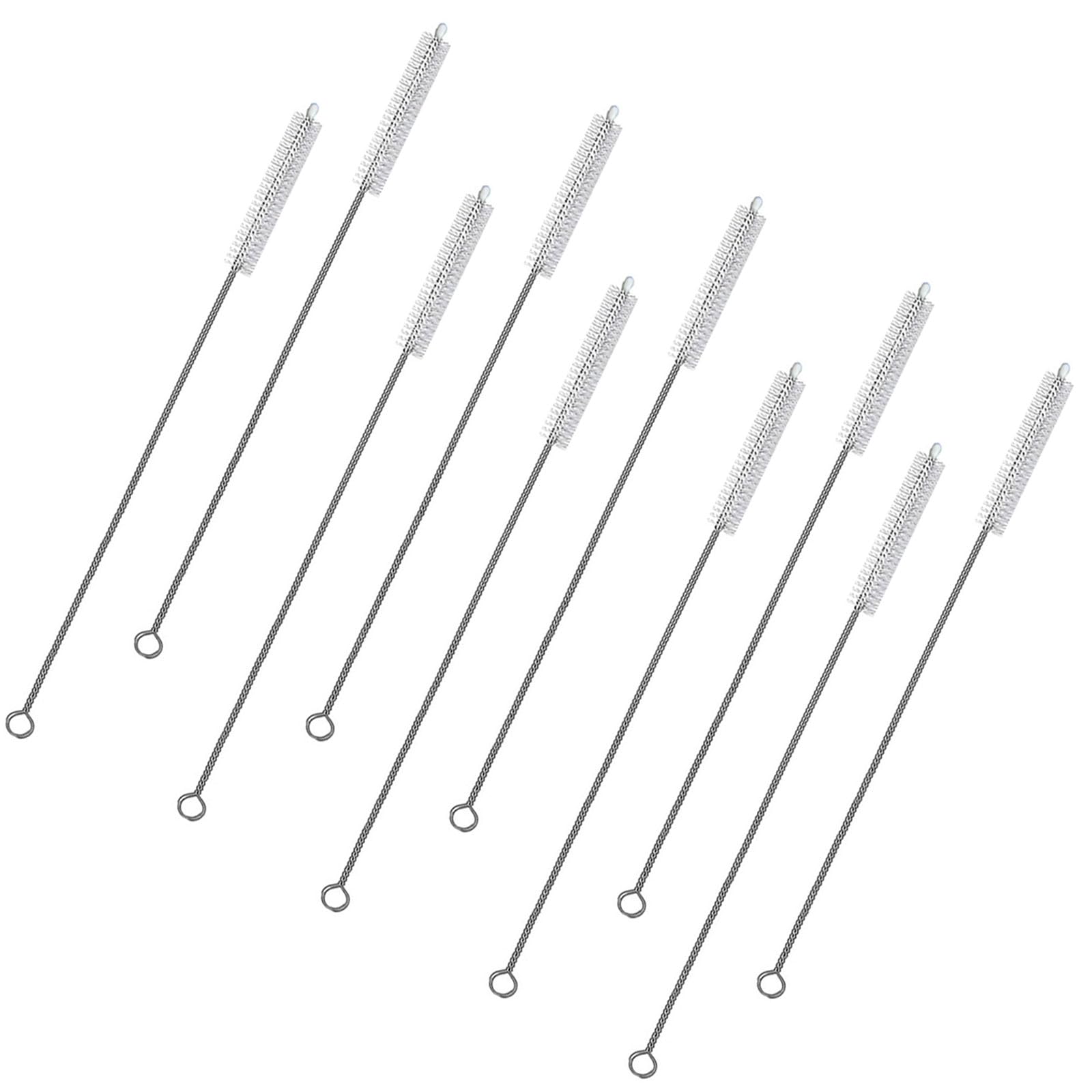 Straw Cleaning Brush, Pack of 10 30 cm Test Tubes Brush Bottle Cleaning Brushes Milk Hose Brush Straws Brush Cleaner for Gaps Cleaning-image-47