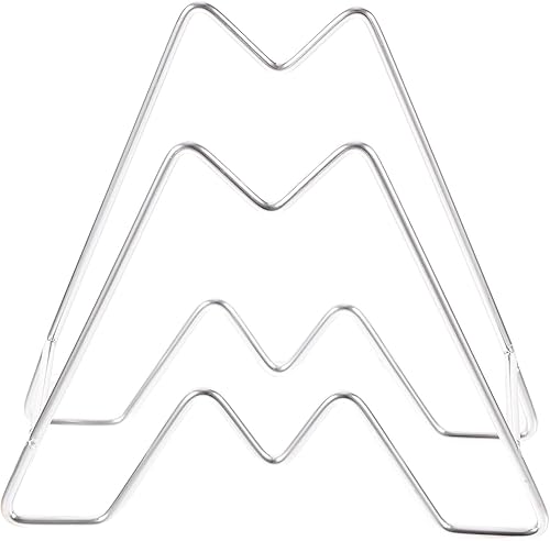 Miniatura 3 de Kichvoe Organizador de ollas y sartenes de acero inoxidable, estante de secado para tapa de cocina, soporte para tabla de cortar, almacenamiento de