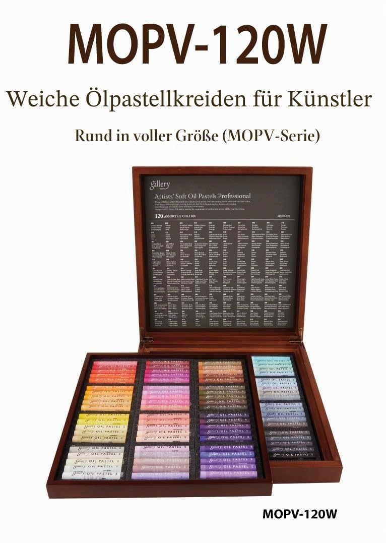 Mungyo Gallery MOPV-120W Öl-Pastell-Kreide, 120 Stck