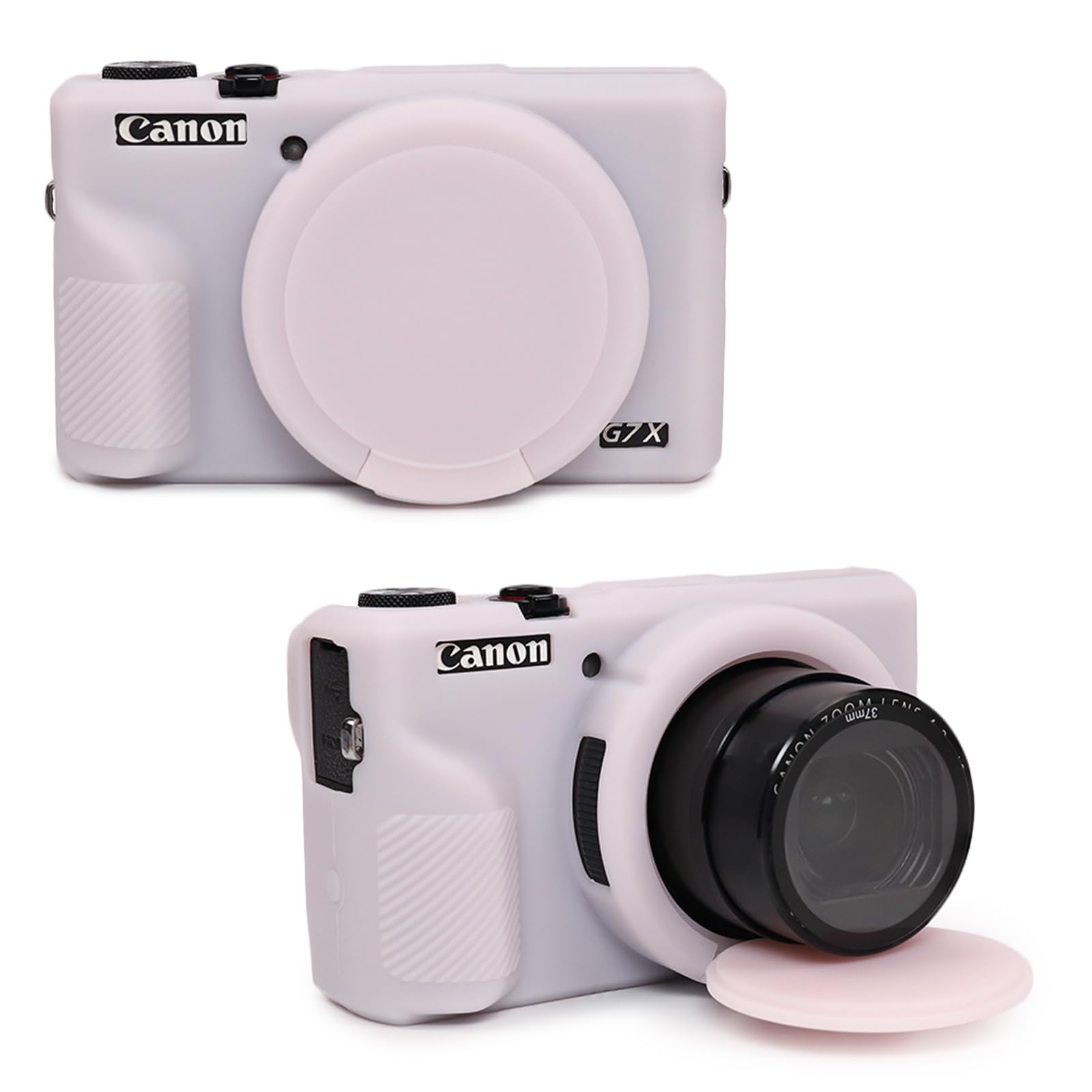 TYUANDOUER G7X III Case for Canon Powershot G7X Mark III Digital Camera, Soft Silicone G7X III Camera Case Accessories, Protective Case Cover for