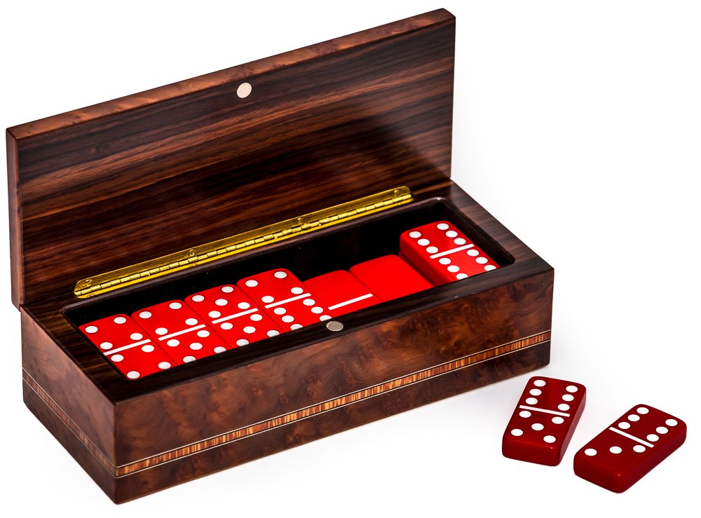 Amazon.com: Bello Collezioni - Via Prato Luxury Double Six Red