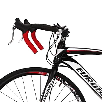 Amazon | ロードバイク LZ-550 スチール 自転車 ディスク