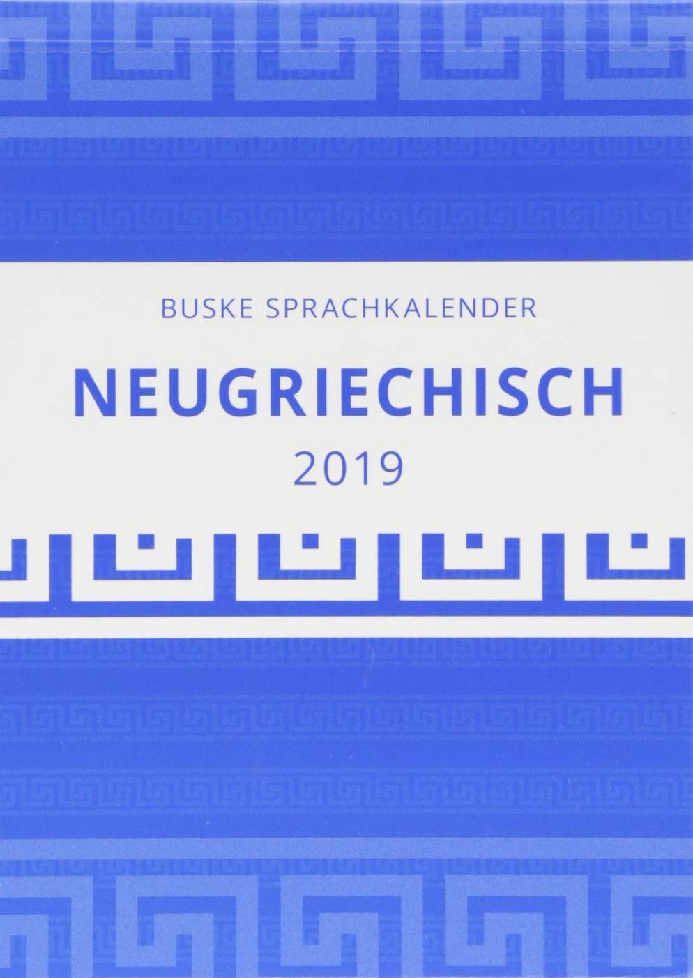 Sprachkalender Neugriechisch 2019