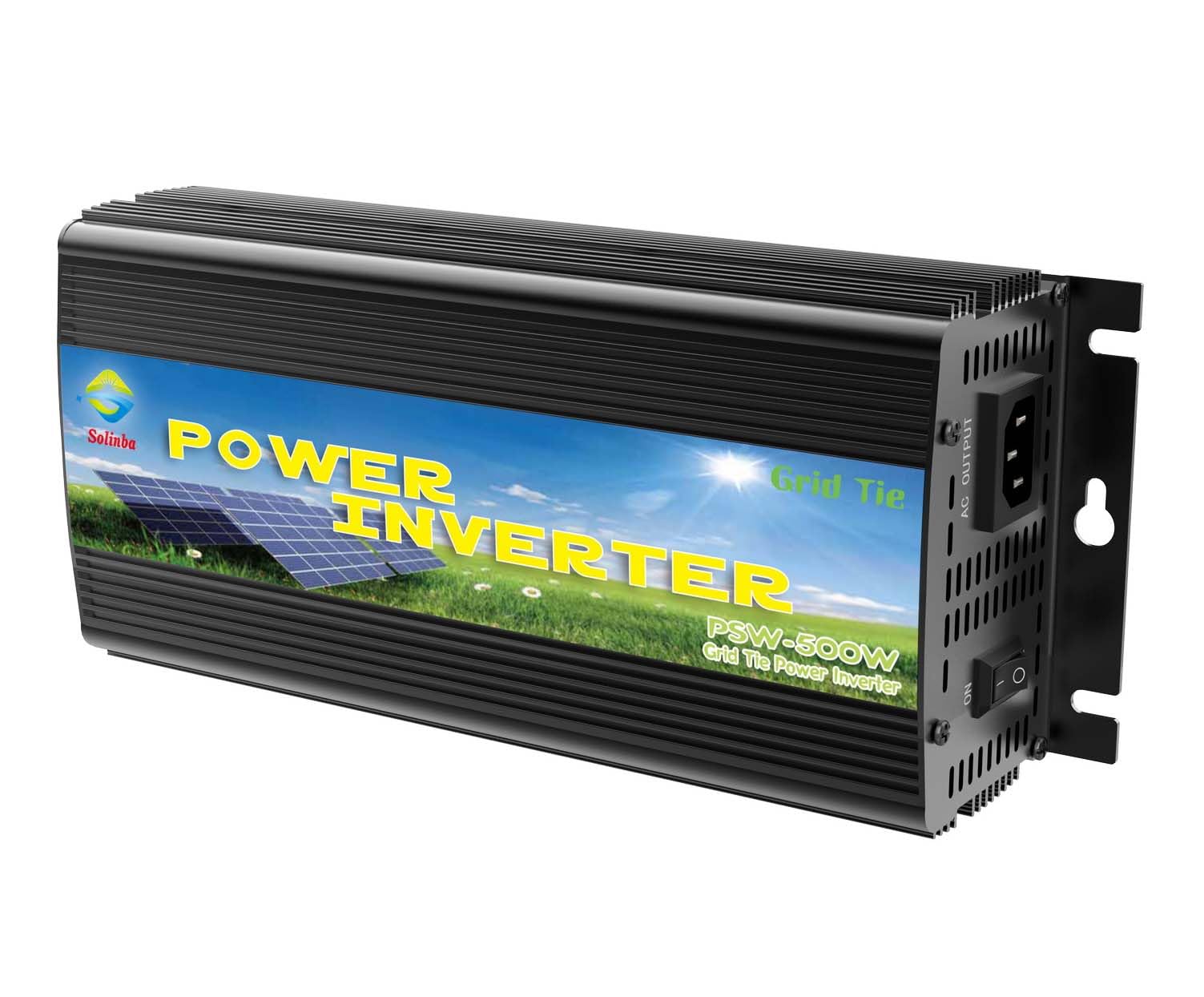 500w on Grid Tie Pure Sine Wave Inverter Solar DC11v-28v to AC190-260v for 12v Solar System