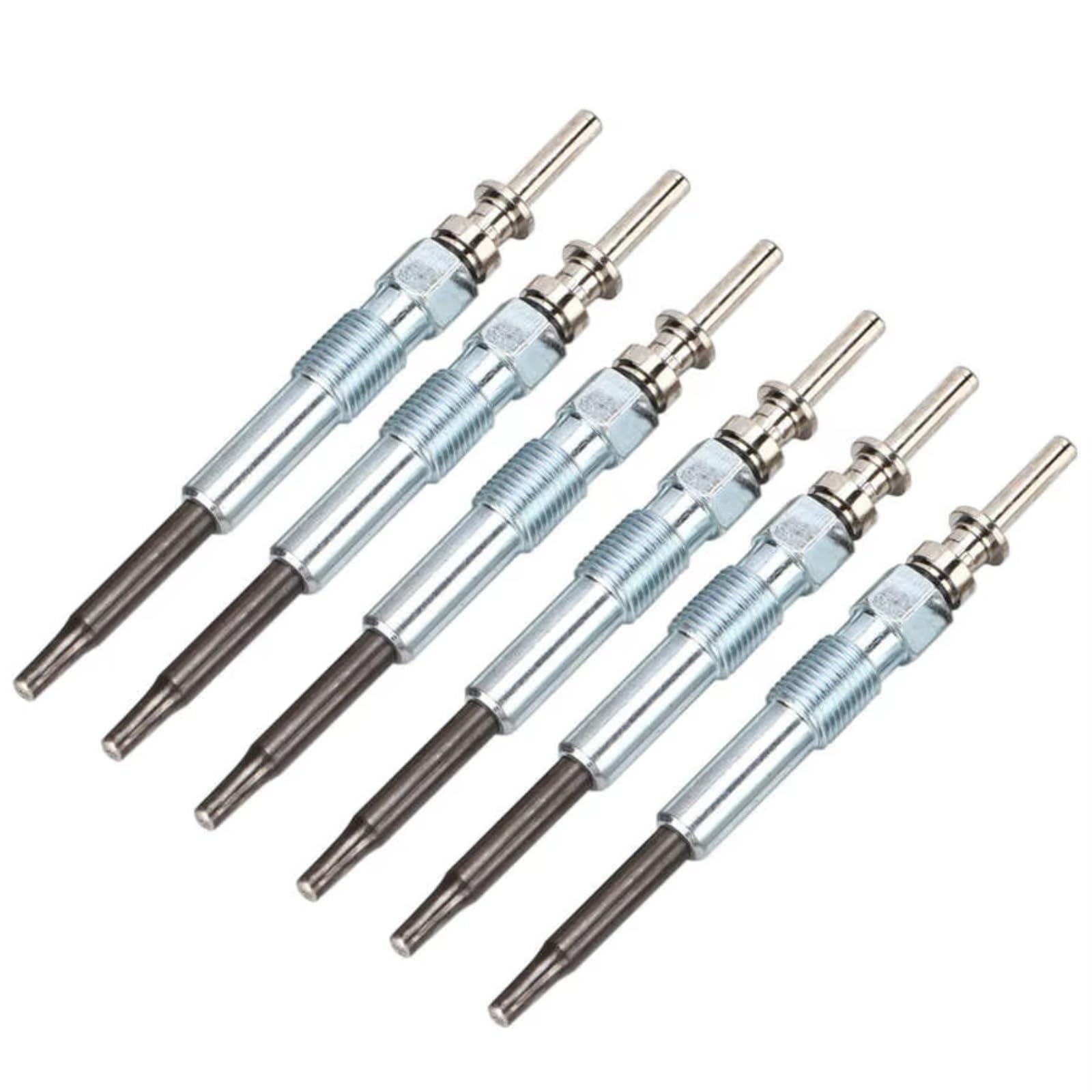 Bujía precalentamiento automóvil Compatible Con Para 5 Serie Para E60 E61 2002 2003 2004 2005 2006 2007 2008 2009 2010 Bujías Incandescentes Para Calentador Diésel 7786869(6pcs)